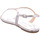 Schuhe Damen Sandalen / Sandaletten Unique Sandaletten 1584-A Silbern