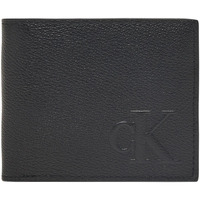 Taschen Herren Portemonnaie Calvin Klein Jeans SCULPTED IMPRESSION BILLFOD CC LV04G1022G Schwarz