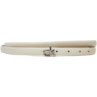 Accessoires Damen Gürtel Calvin Klein Jeans CK BUCKLE SKINNY 1.5 K60K612932 Weiss