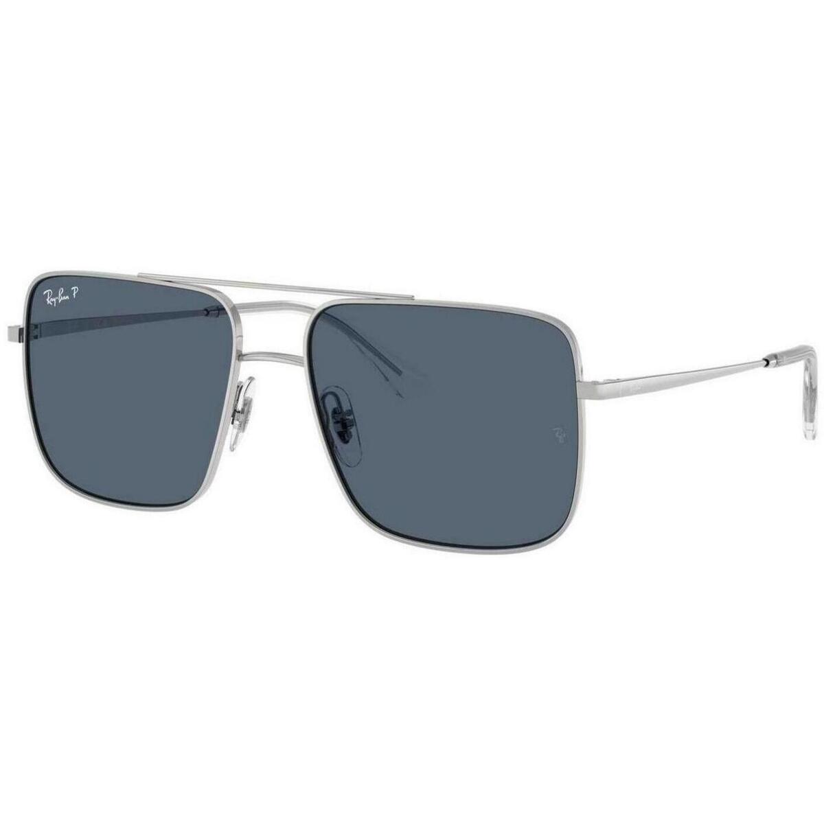 Uhren & Schmuck Herren Sonnenbrillen Ray-ban ARI UNISEX Polarized 0RB3758 003/2V Silbern