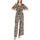 Kleidung Damen Overalls / Latzhosen Ichi IHMARRAKCH AOP JS6 20122954 Beige