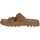 Schuhe Herren Pantoletten Palladium Dunelite Riviera Wildledersandalen Braun
