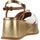 Schuhe Damen Sandalen / Sandaletten Kurt Geiger London ORSON CROSS FLATFORM Weiss
