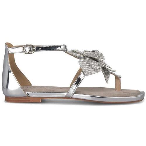 Schuhe Damen Sandalen / Sandaletten ALMA EN PENA V251919 Silbern