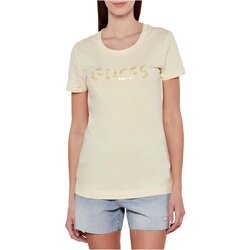 Kleidung Damen T-Shirts & Poloshirts Guess W5GI17 J1314 Gelb