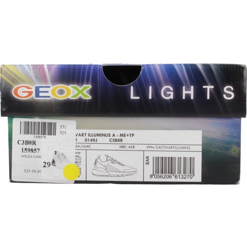 Geox J ACTIVART ILLUMINUS Grün