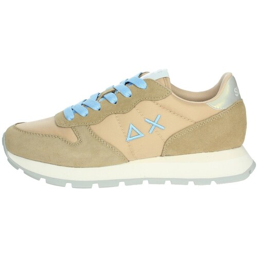 Schuhe Damen Sneaker High Sun68 Z35201 Beige