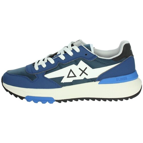 Schuhe Herren Sneaker High Sun68 Z35120 Blau