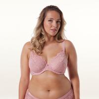 Unterwäsche Damen Schwangerschafts- und Still-BHs Pomm'poire Soutien-gorge grand maintien femme  Catwalk Rosa