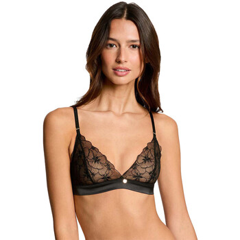 Unterwäsche Damen Schwangerschafts- und Still-BHs Pomm'poire Soutien-gorge souple femme  Amandine Schwarz