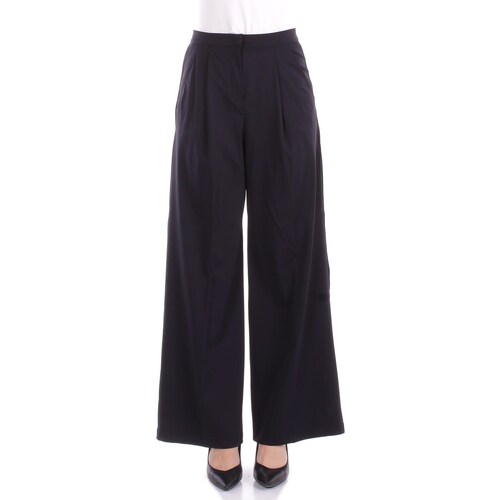 Kleidung Damen Fließende Hosen/ Haremshosen Max Mara RIBES Blau