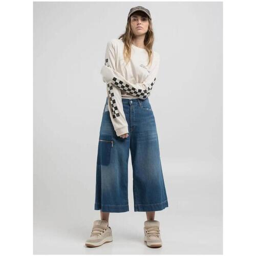 Kleidung Damen Jeans Replay WA538A.000 Blau