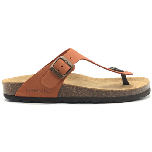 Schuhe Damen Sandalen / Sandaletten Grunland Sara infradito in sughero Braun