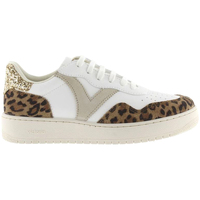 Schuhe Damen Sneaker Low Victoria Damen-Sportbekleidung  1258266 Madrid Suede LEOPARD