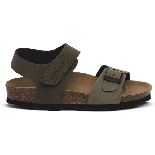 Schuhe Jungen Sandalen / Sandaletten Grunland SALVIA 40LUCE Grün