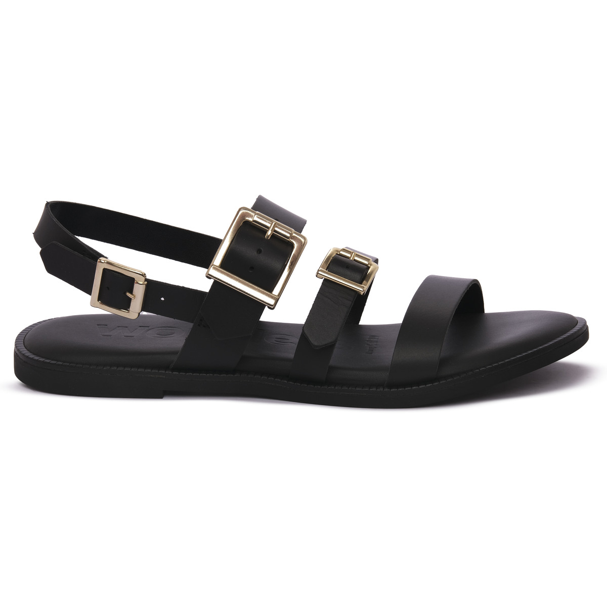 Schuhe Damen Sandalen / Sandaletten Wonders NERO ALBA Schwarz