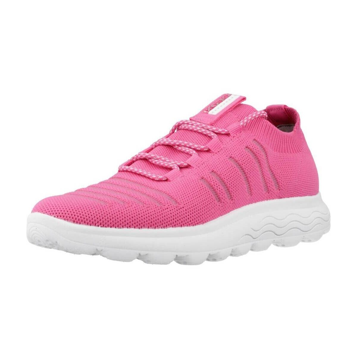 Schuhe Damen Sneaker Geox D SPHERICA C Rosa