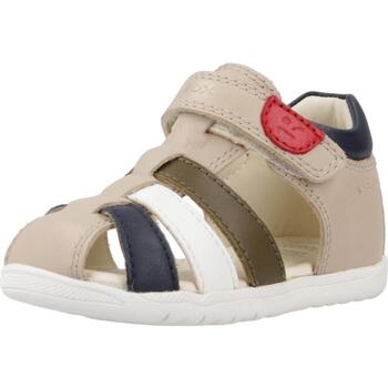 Schuhe Jungen Sandalen / Sandaletten Geox S MACCHIA B.A Beige