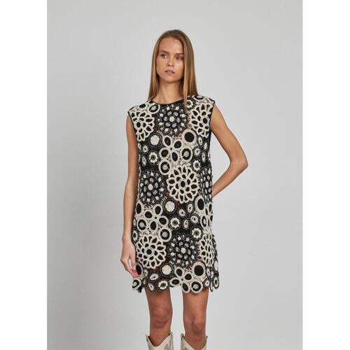 Kleidung Damen Kurze Kleider ALMA EN PENA V25CL0100 Schwarz