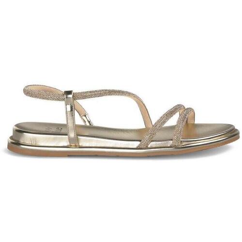 Schuhe Damen Sandalen / Sandaletten Alma Blue V25BLD163 Gold