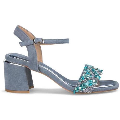 Schuhe Damen Sandalen / Sandaletten Alma Blue V25BLG113 Blau
