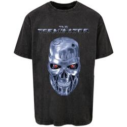 Kleidung Herren T-Shirts Merchcode T-shirt oversize  Terminator I´ll Be Back Schwarz