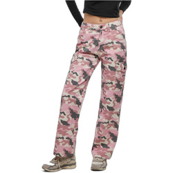 Kleidung Damen Jeans Def Jeans Straight femme Rosa
