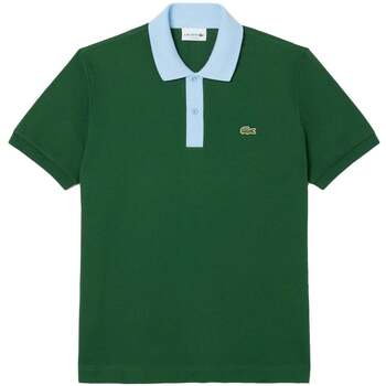 Lacoste  T-Shirts & Poloshirts Classic Fit Contrast Collar Polo Shirt Green günstig online kaufen