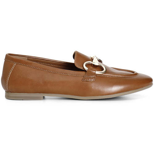 Schuhe Damen Slipper Café Noir C1XL2000 Braun