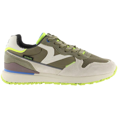 Schuhe Herren Sneaker Low Victoria 8802113 Leggera Mix Herren Sportschuh Grün
