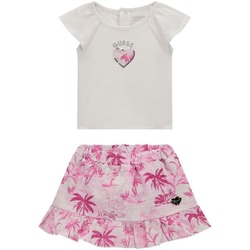 Kleidung Mädchen Kleider & Outfits Guess A5GG18K6YW4 Weiss