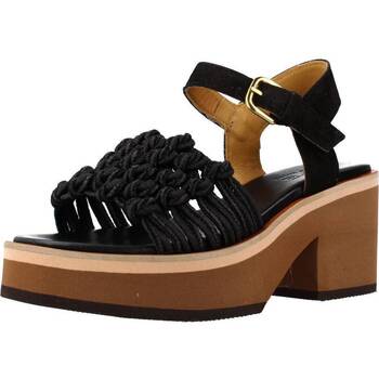 Schuhe Damen Sandalen / Sandaletten Alpe 2353 11 Schwarz