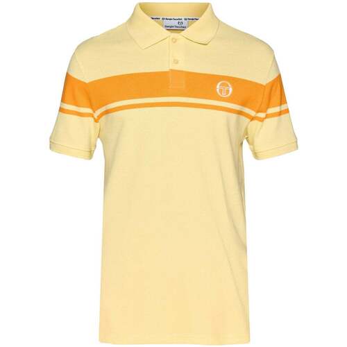 Kleidung Herren T-Shirts & Poloshirts Sergio Tacchini Young Line Polo Shirt Pale Banana/Autumn Glory Gelb