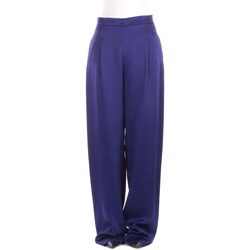Kleidung Damen Fließende Hosen/ Haremshosen Max Mara IETI Blau