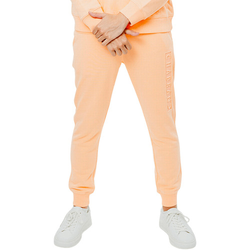 Kleidung Herren Jogginghosen Chabrand Jogging avec logo sur la jambe gauche Orange