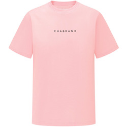 Kleidung Herren T-Shirts Chabrand T-shirt logo centré Rosa