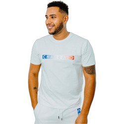 Kleidung Herren T-Shirts Chabrand T-shirt logo encadré Weiss
