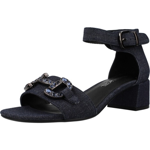 Schuhe Damen Sandalen / Sandaletten Regarde Le Ciel YEREMI417491 Blau