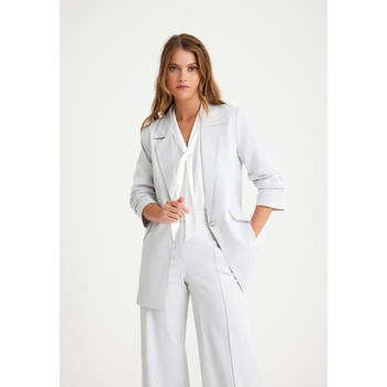 Just Like You  Jacken Blazer mit gerafften Ärmeln günstig online kaufen