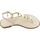 Schuhe Damen Sandalen / Sandaletten Caryatis 621507C Weiss