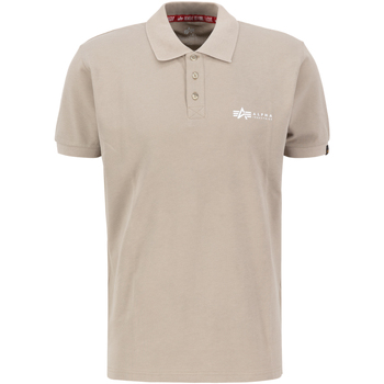 Alpha Industries  Poloshirt Basic Polo Small Logo - vintage sand günstig online kaufen