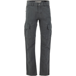 Kleidung Herren Cargo Hosen Alpha Industries Agent Pant - vintage grey Grau