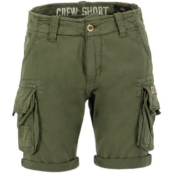 Alpha Industries  Shorts Crew Short - dark olive günstig online kaufen