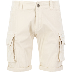 Kleidung Herren Shorts / Bermudas Alpha Industries Crew Short - jet stream white Beige