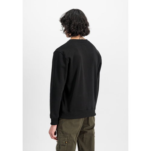 Alpha Industries Basic Sweater Small Logo - black Schwarz