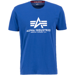 Kleidung Herren T-Shirts Alpha Industries Basic T-Shirt - NASA blue Blau