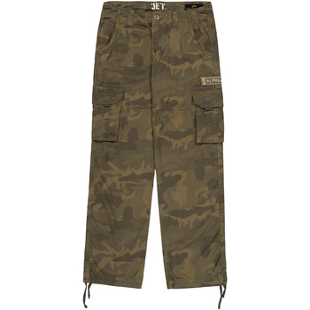 Alpha Industries  Cargohose Jet Pant Camo - olive camo günstig online kaufen