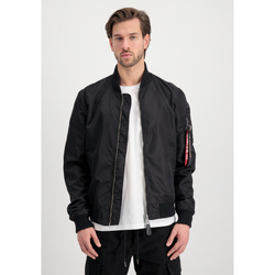 Kleidung Herren Jacken Alpha Industries MA-1 LW Project R - black Schwarz