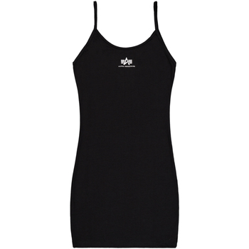 Alpha Industries  T-Shirts & Poloshirts Basic Dress Small Logo Wmn - black günstig online kaufen