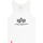 Kleidung Herren T-Shirts & Poloshirts Alpha Industries Basic Tank Body Building - white Weiss